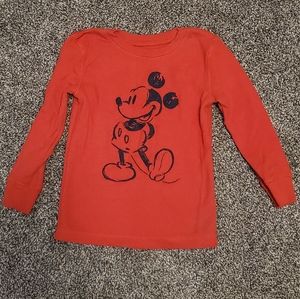Mickey Mouse Long Sleeve Shirt. Size 3T